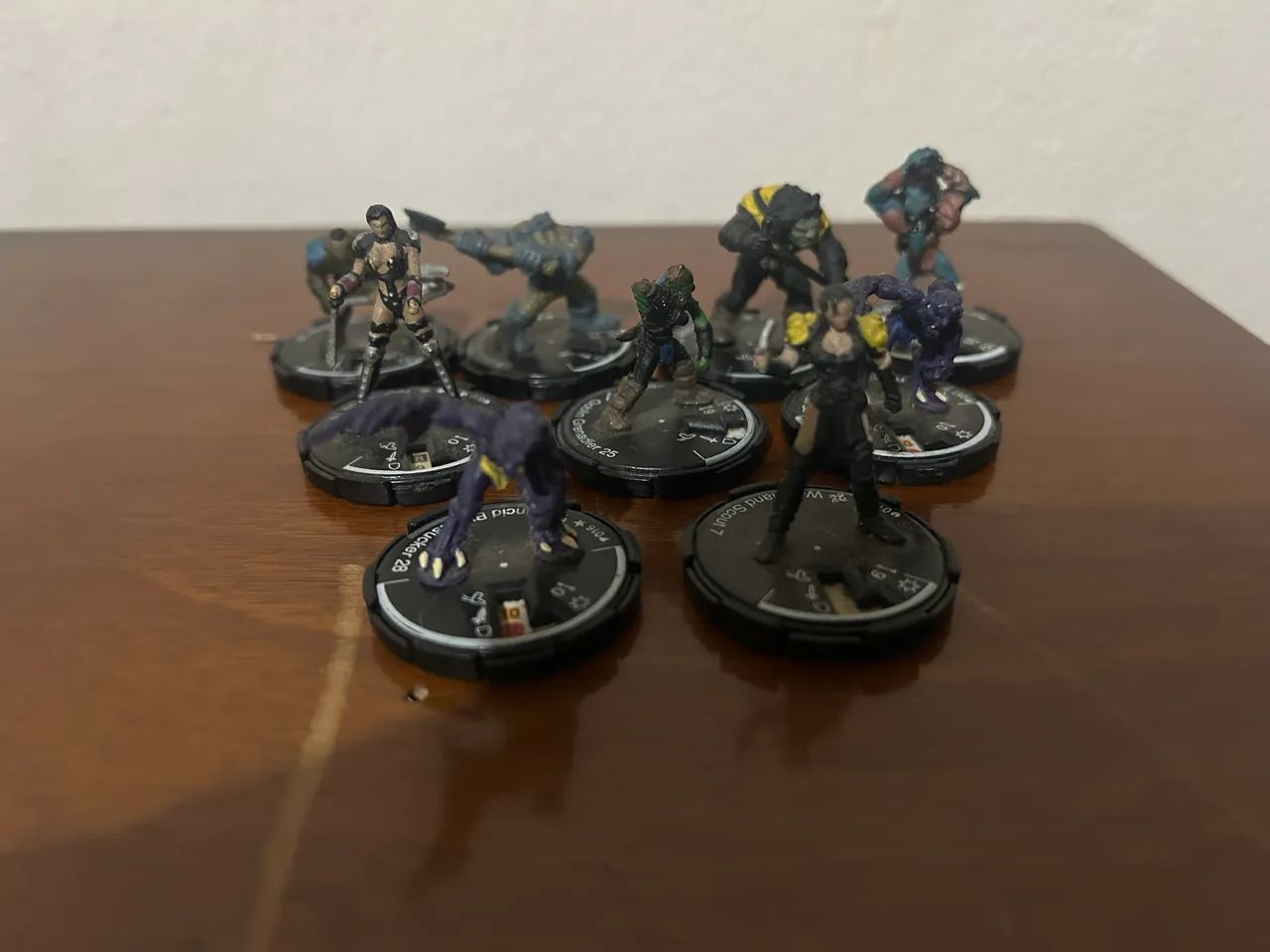 Lote Bonecos RPG Heroclix 