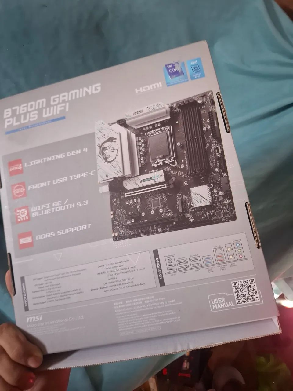 B760M MSI DDR5 LGA 1700 intel - Foto 2