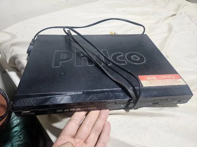 dvd philco ph170n  com controle e cabos - Foto 4