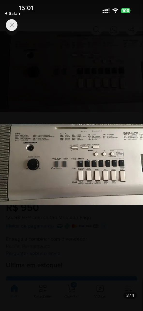 Yamaha dgx-250 - Foto 2