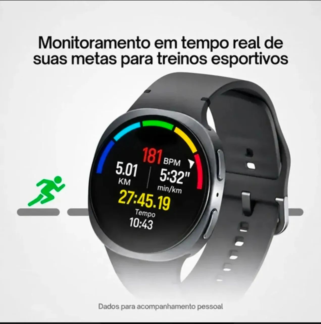 Samsung Galaxy Watch8 44mm Bluetooth - Grafite + NF - Foto 4