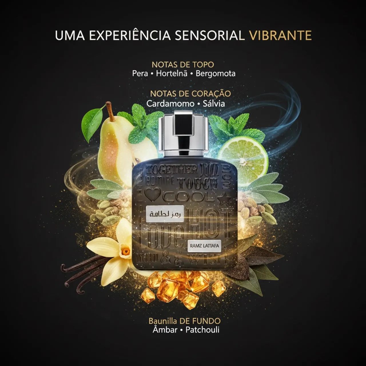 Perfume árabe Ramz Silver -Lattafa  - Foto 2