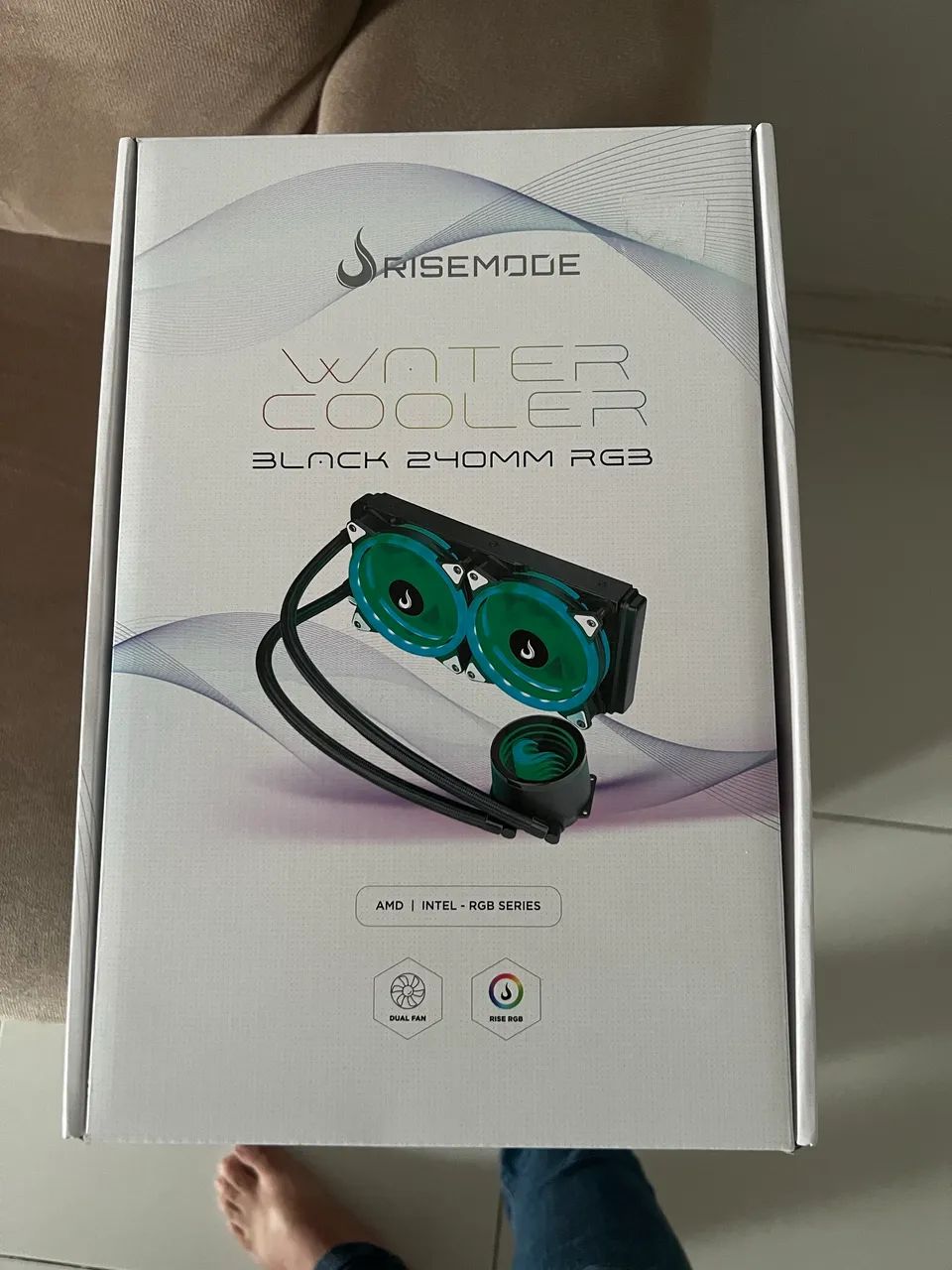 Vendo Water Cooler RGB 240mm Rise Semi novo