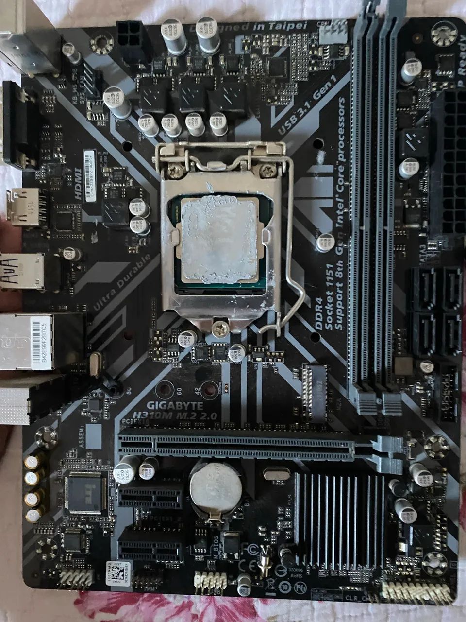 i5 8400 + placa mãe  - Foto 3