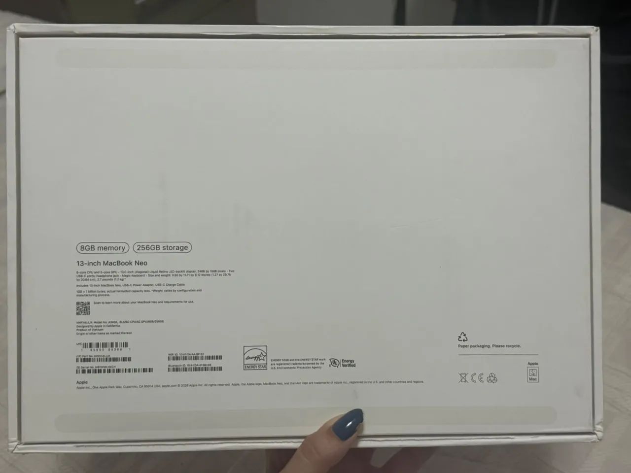 Macbook Neo 256gb Rosa Garantia até abril/27 - Foto 3