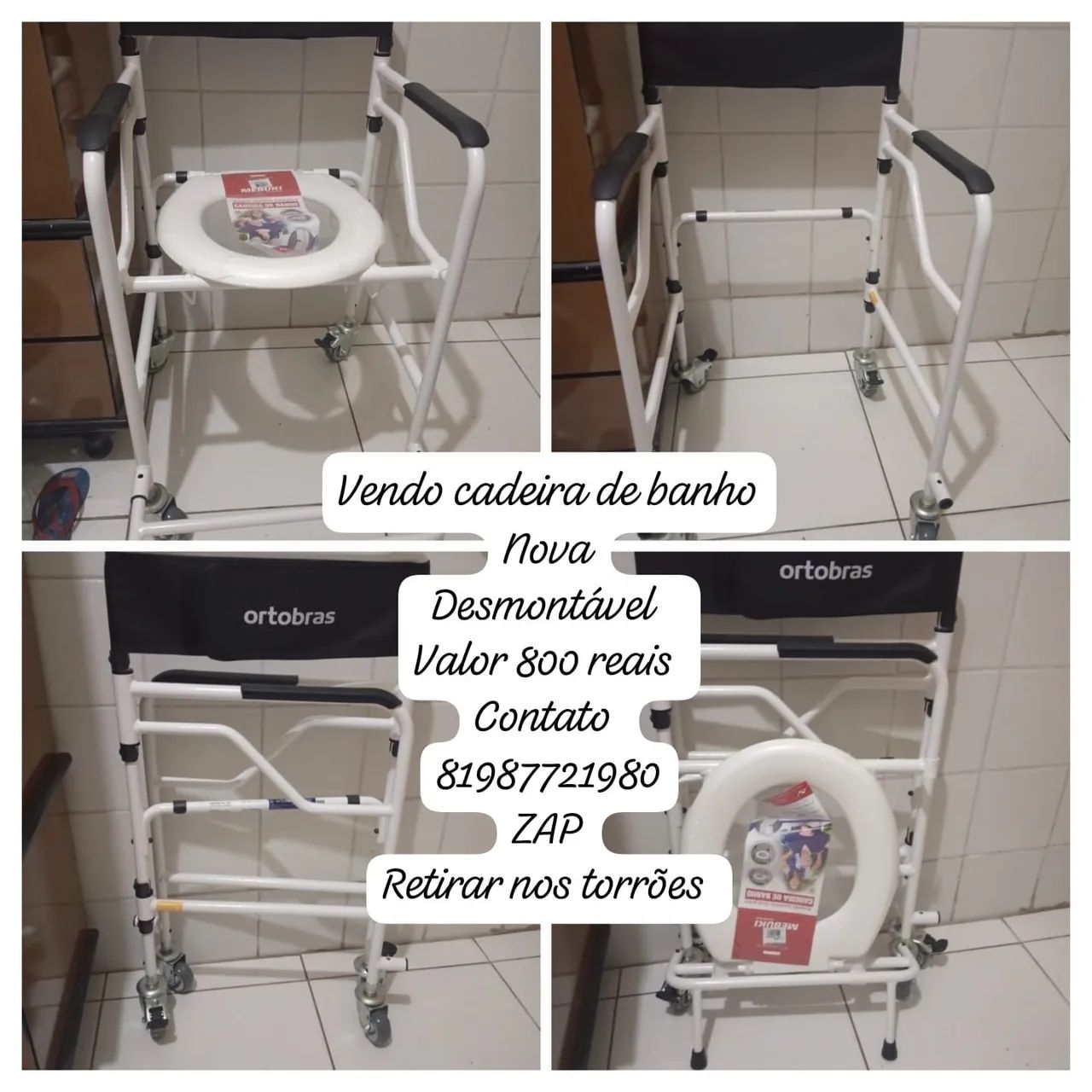 Cadeira de banho 
