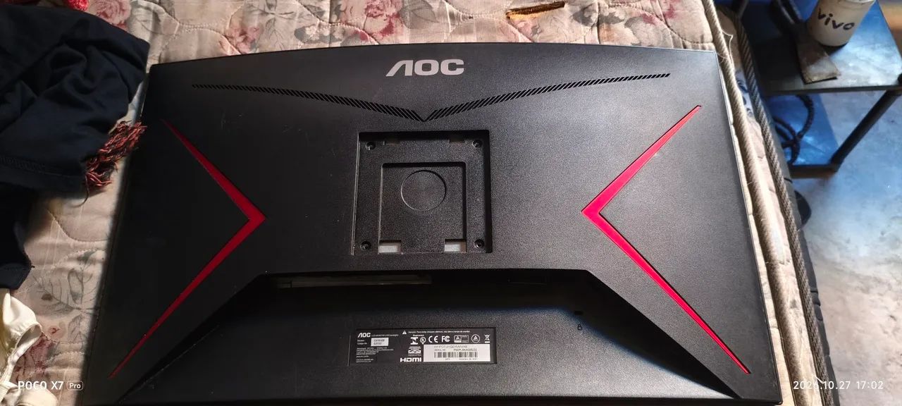 ? Monitor AOC ? Tela Curva com qualidade de imagem excelente!