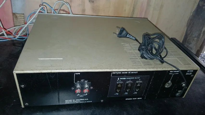 Tape Deck Stereo Philips ( com defeito ) - Foto 5