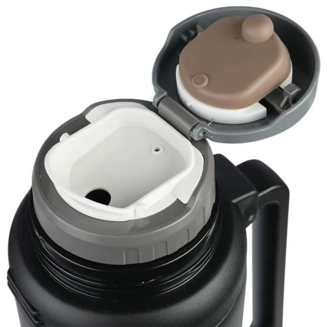 GARRAFA NTK TERMICA ISOMAX 1500ML PRETO - Foto 5