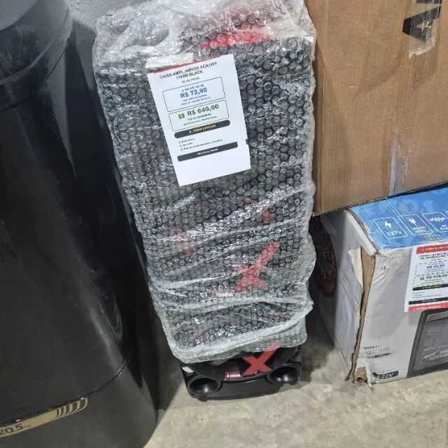 CAIXA DE SOM AMPLIFICADA AMVOX 1100W - BLUETOOTH - Foto 4