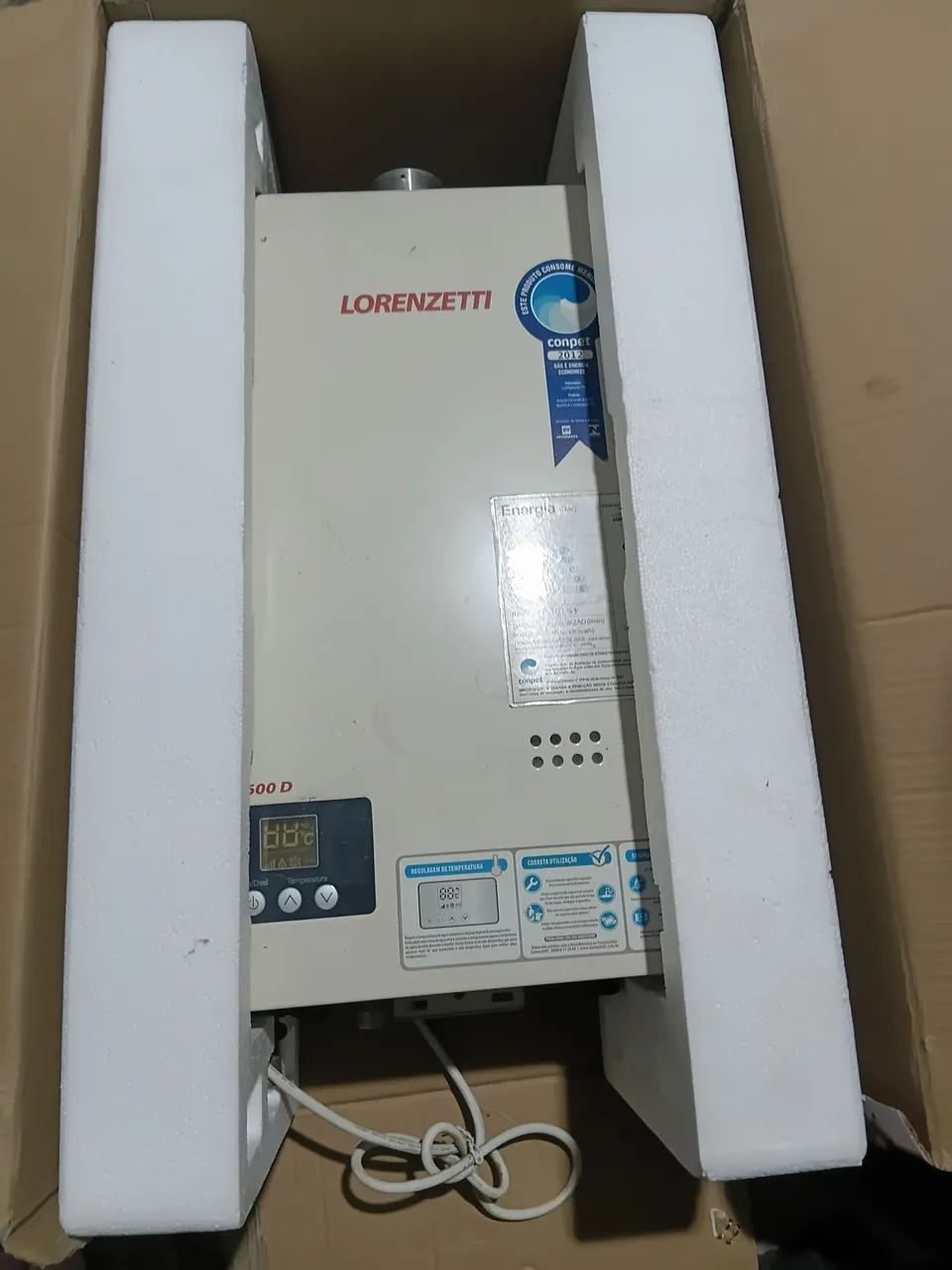 Aquecedor de chuveiro a gás  lorenzetti  - Foto 3