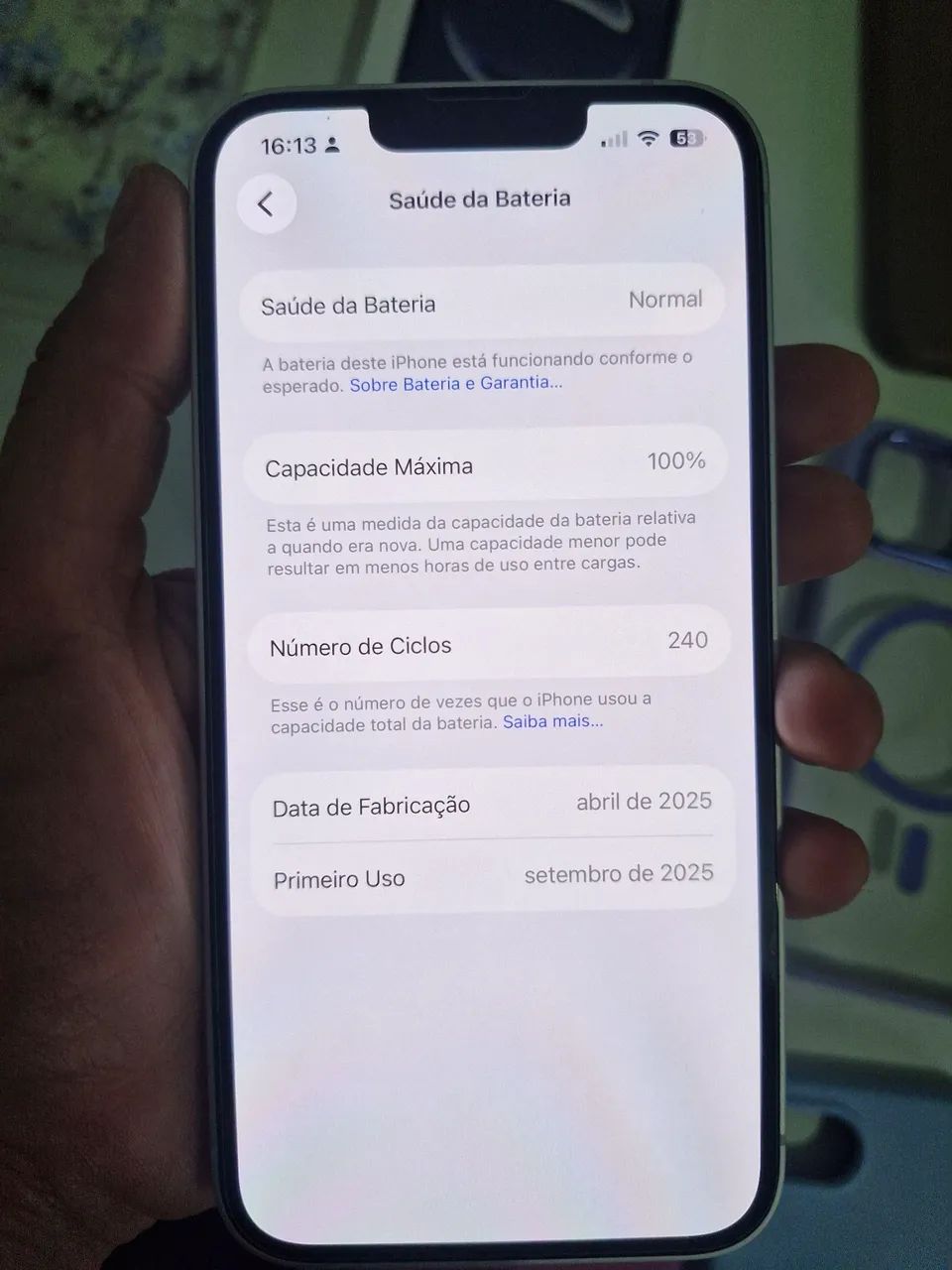 Iphone 16e 128 Branco - Foto 2