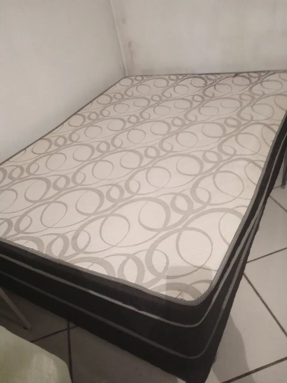 Cama box casal molas ensacadas 
