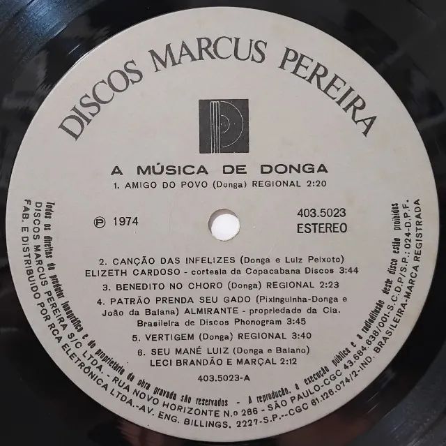 Lp - Donga - A Musica De Donga - 1974 - Foto 3