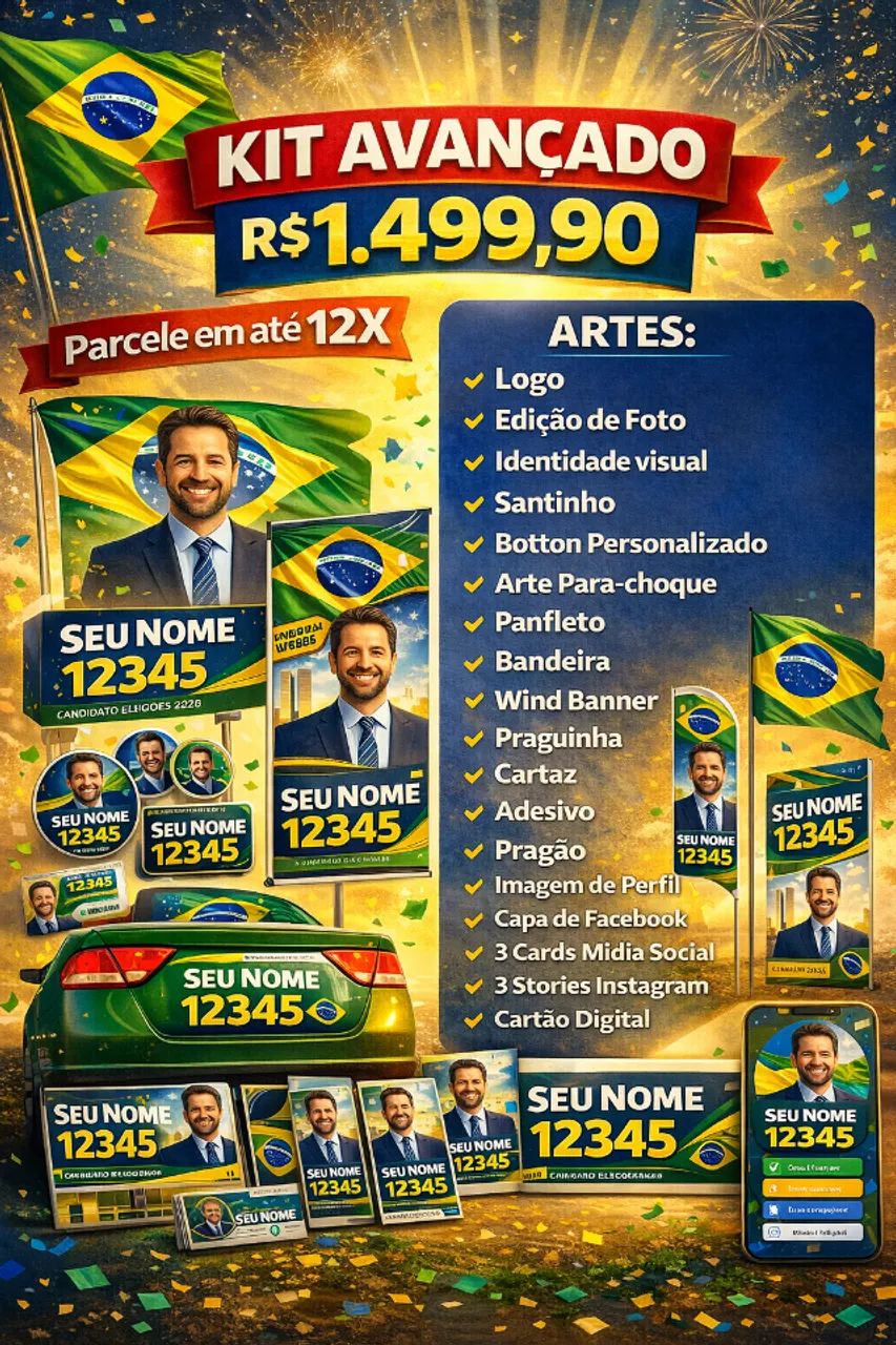 ? ARTES PROFISSIONAIS PARA ELEIÇÕES 2026 ? - Foto 4