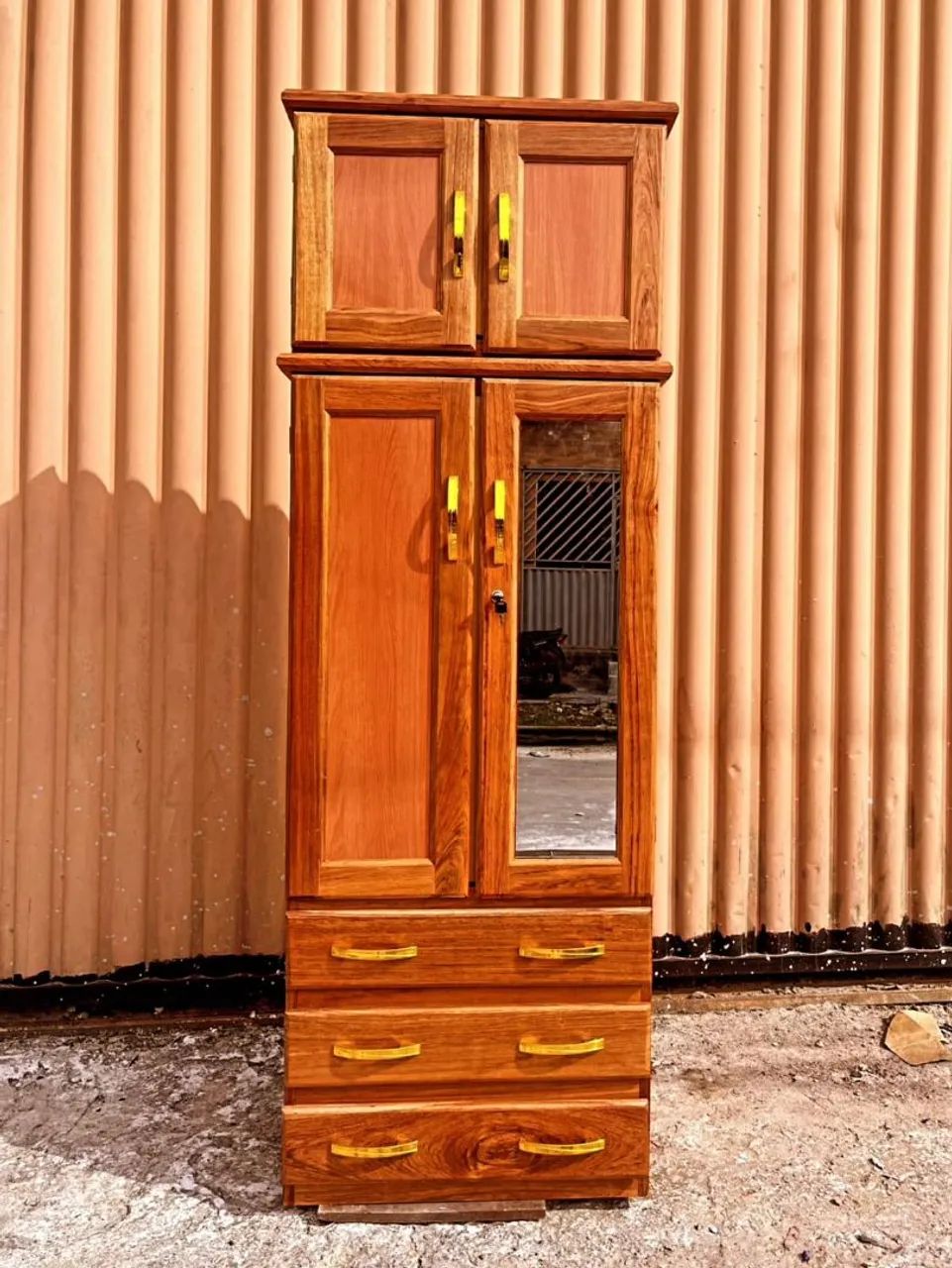 GUARDA ROUPA DE SOLTEIRO - MADEIRA DE LEI  - Foto 2