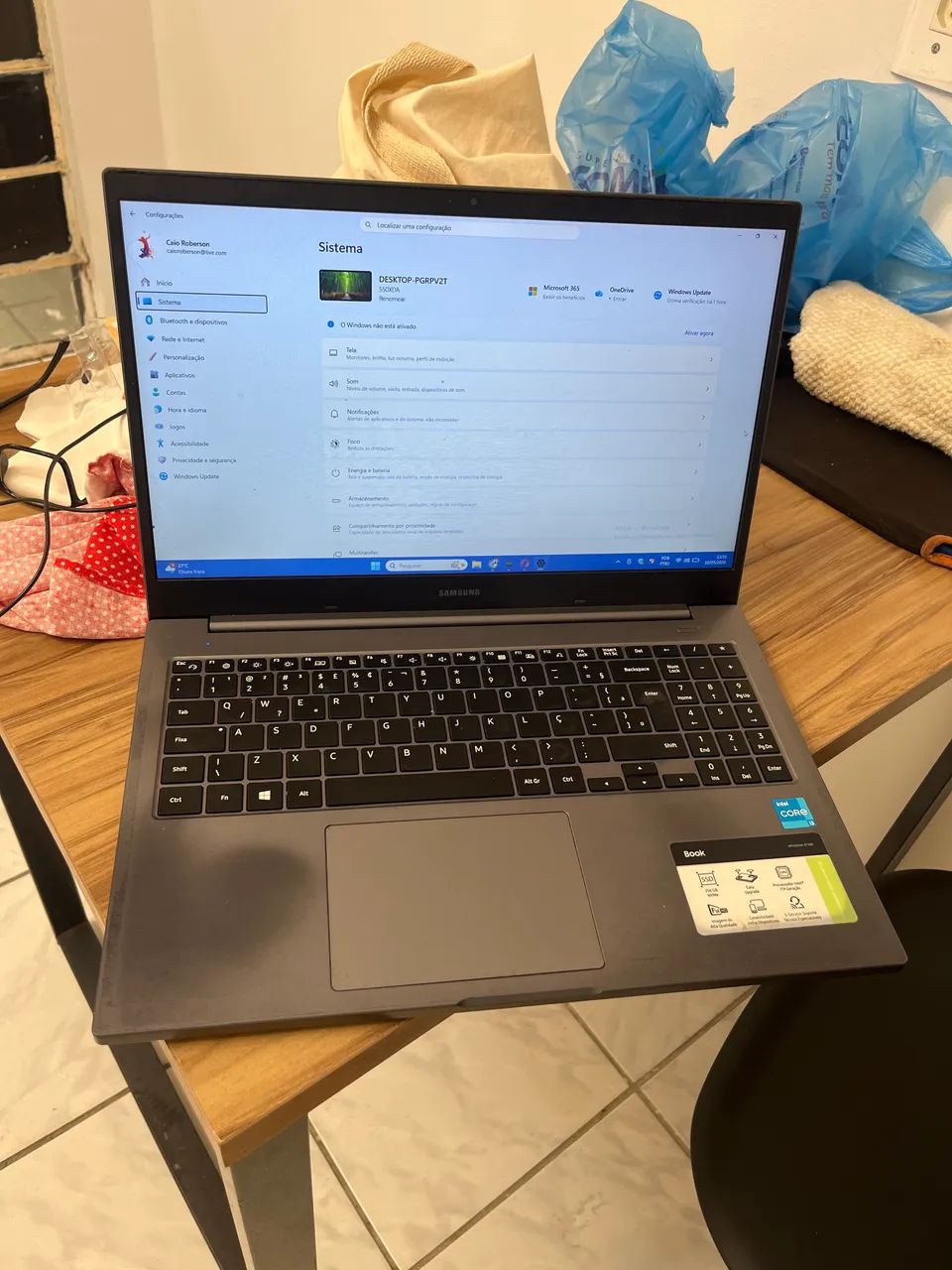 NOTEBOOK SAMSUNG BOOK SEMINOVO  - Foto 2