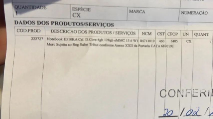 Notebook Asus novo na caixa, nunca usado  - Foto 5