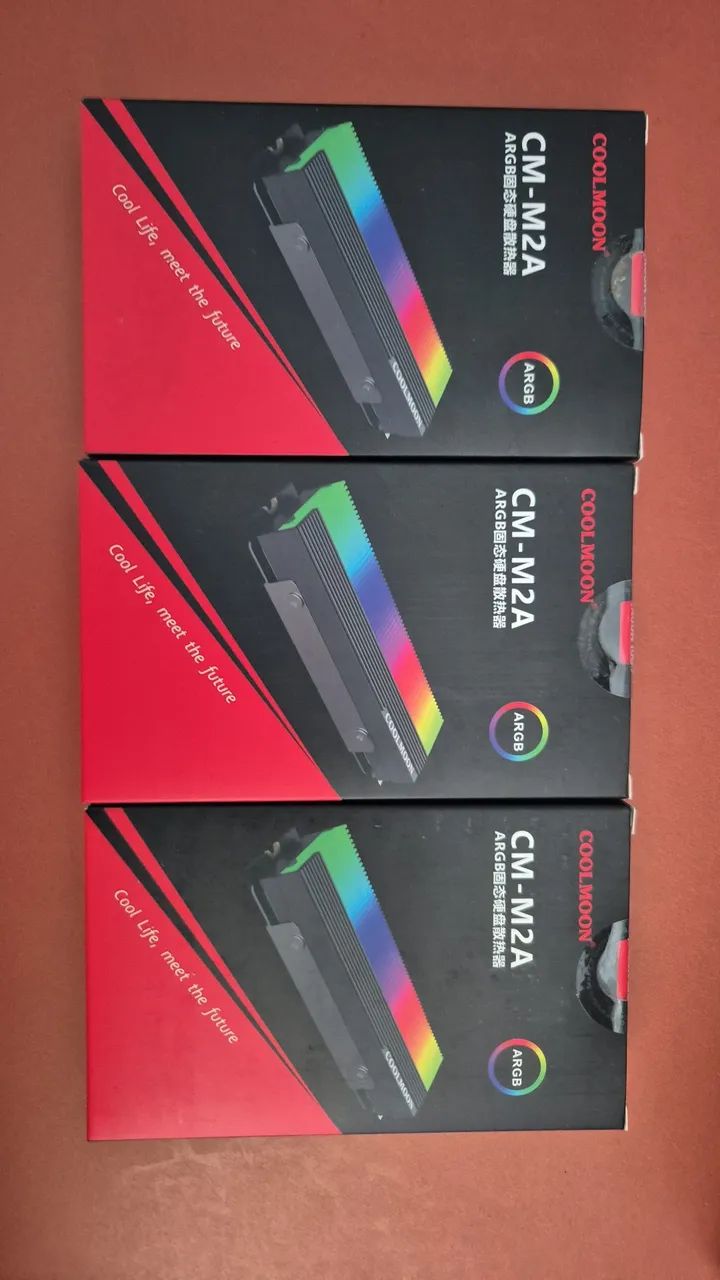 Dissipador para NVME M.2 2280 com ARGB  - Foto 3