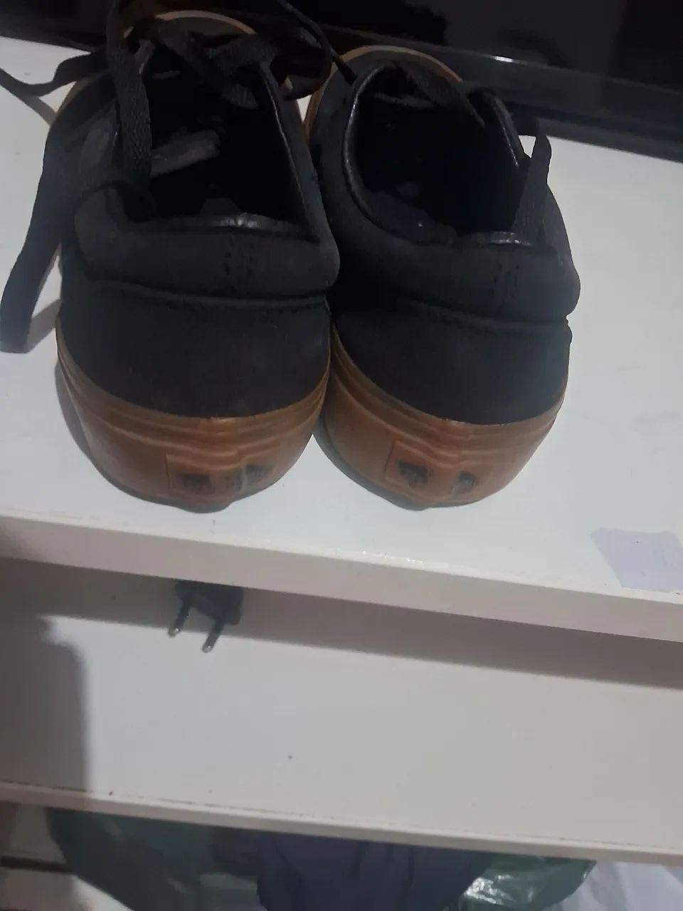 Tenis Vans era Black Classic Gum 35 - Foto 3
