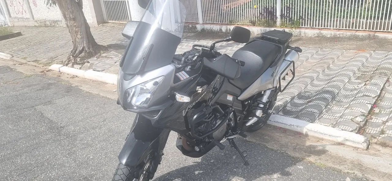 Vstron DL 1000 Preta e Prata  - Foto 4