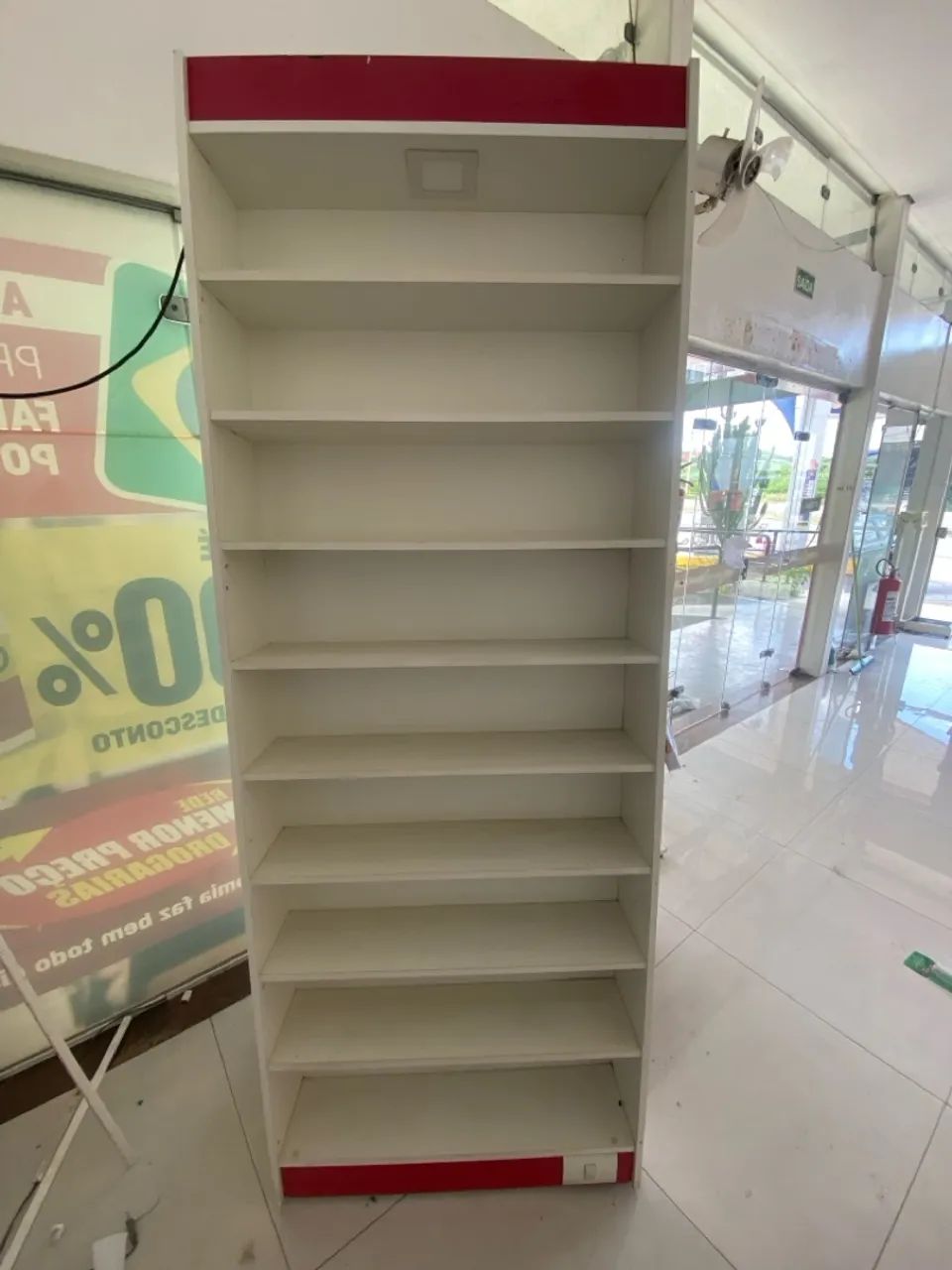 Gôndola estante prateleira de loja  - Foto 2