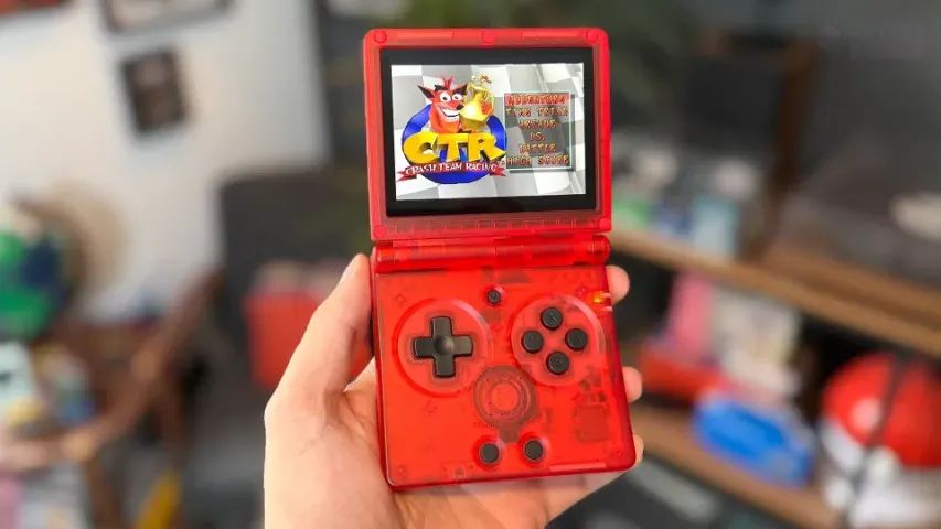 Anbernic RG35XXSP Vídeo Game Portátil 64GB Bluetooth Wi-fi 6mil jogos Diversos Sistemas 