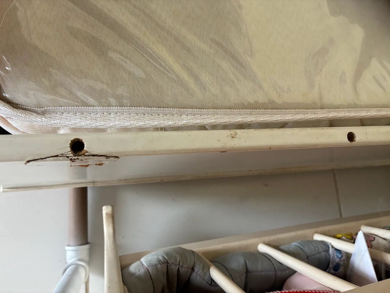 Mini Cama Infantil com Colchão - Foto 3