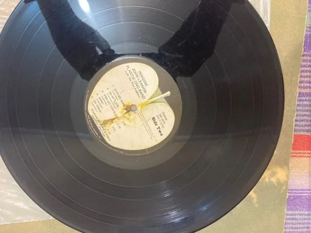 LP DISCO VINIL JOHN LENNON IMAGINE PLASTIC ONO BAND PHIL SPECTOR APPLE - Foto 4