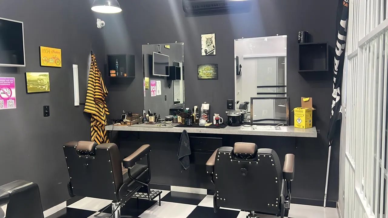 Móveis barbearia 