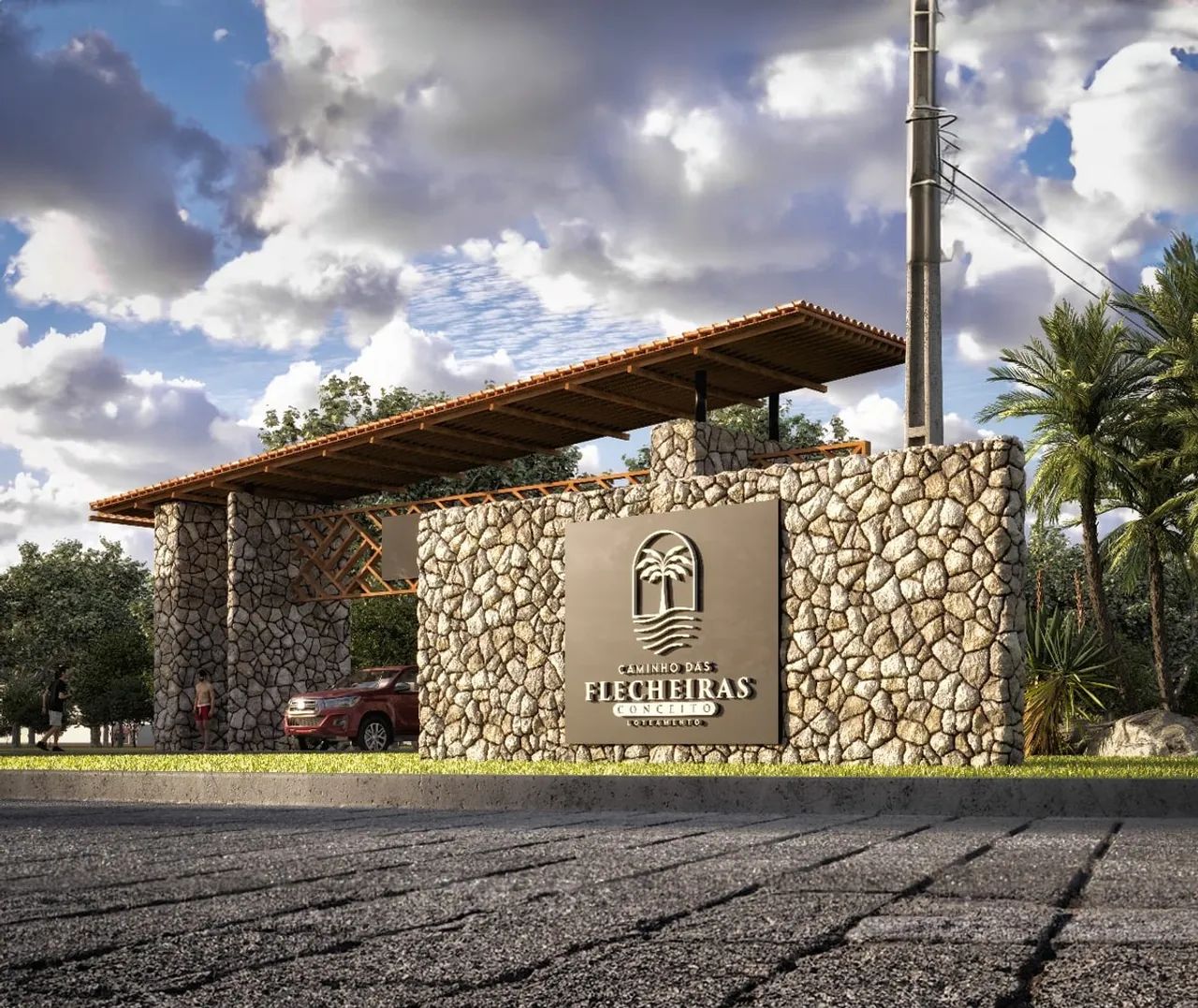 Lote, 200 m² no Gualdrapas em Trairi
