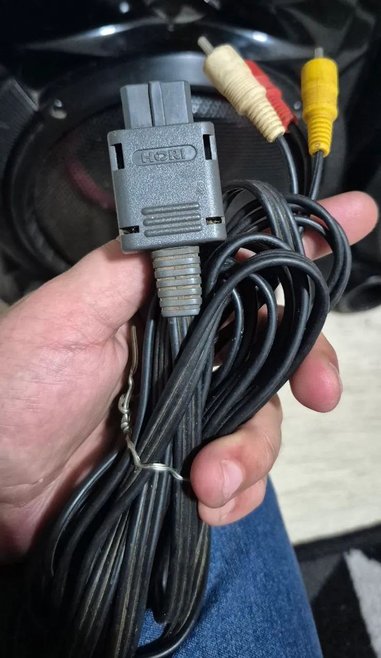 cabo de áudio e vídeo Hori compatível com consoles Nintendo. - Foto 2
