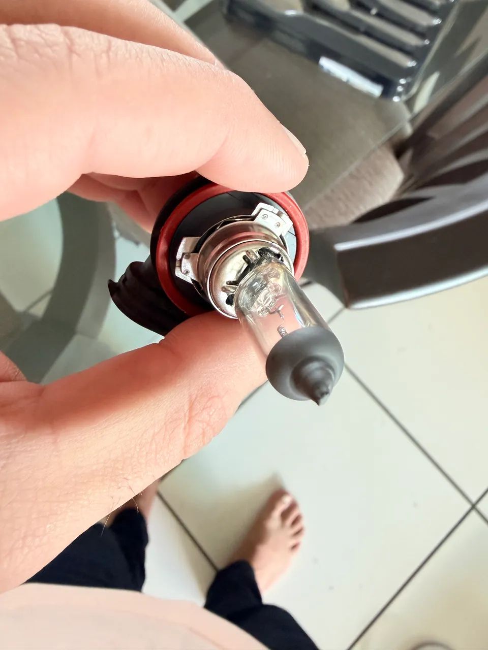 Par de lâmpada Philips H8 35W  - Foto 4