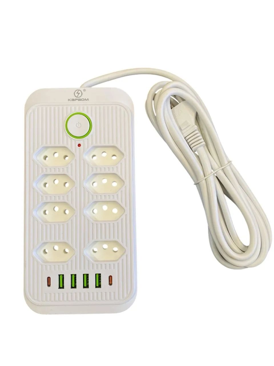 FILTRO DE LINHA BIVOLT 8 BOCAS KAPBOM KA-7236