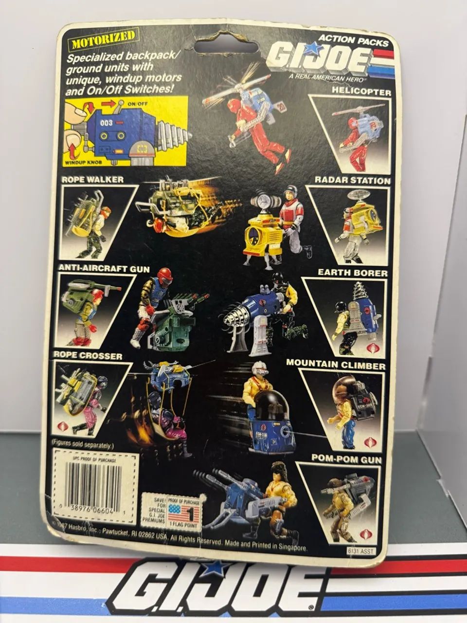 Gi Joe  Radar Station Action Pack - 1987 - Comandos em ação  - Foto 2