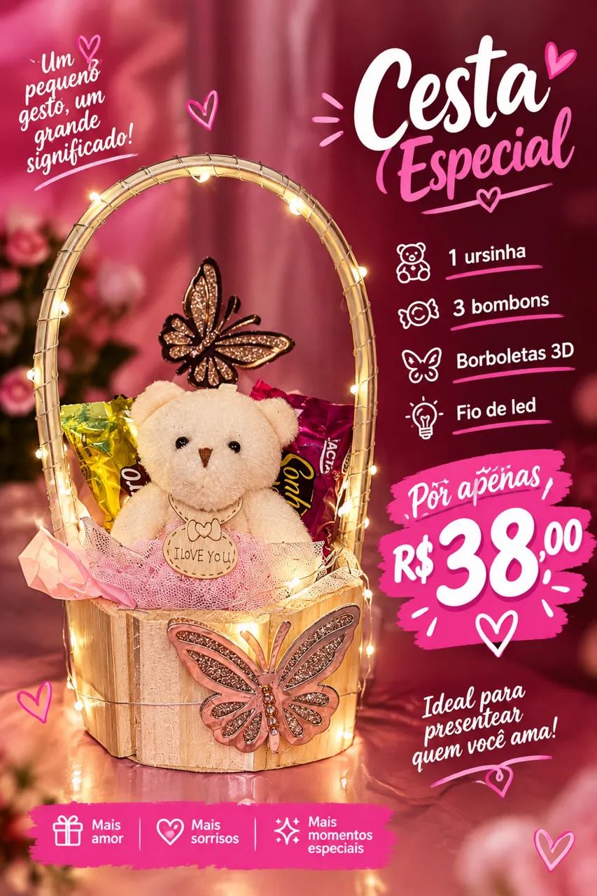 Cestas para presente pronta entrega  - Foto 2