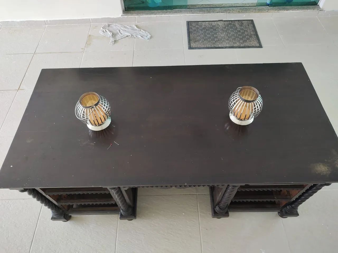 MESA ANTIGA DE MADEIRA - Foto 3