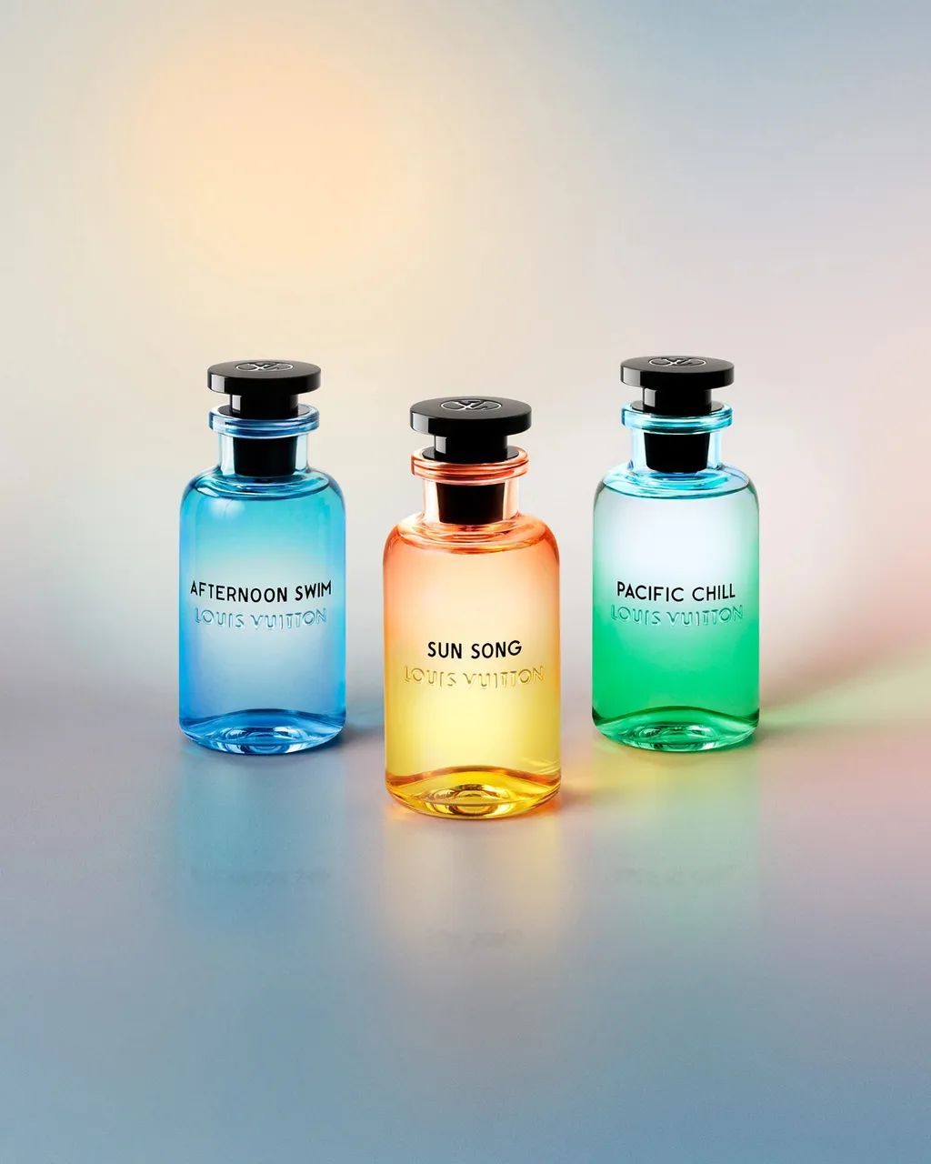 Frasco de perfume (estilo louis vuitton)