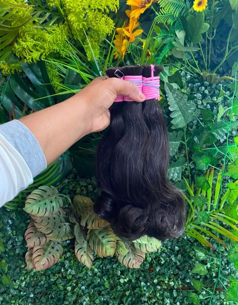 Cabelo humano 65cm - Foto 3