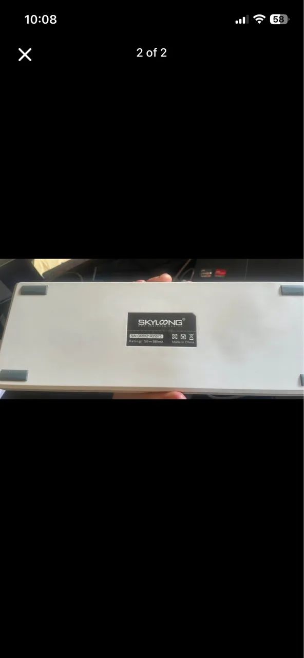 Teclado magnético skylong 