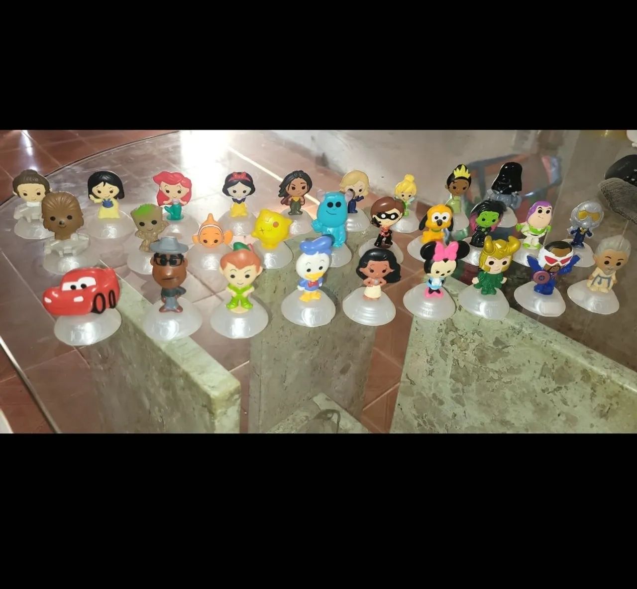 Boneco miniatura disney 100 mcdonalds 
