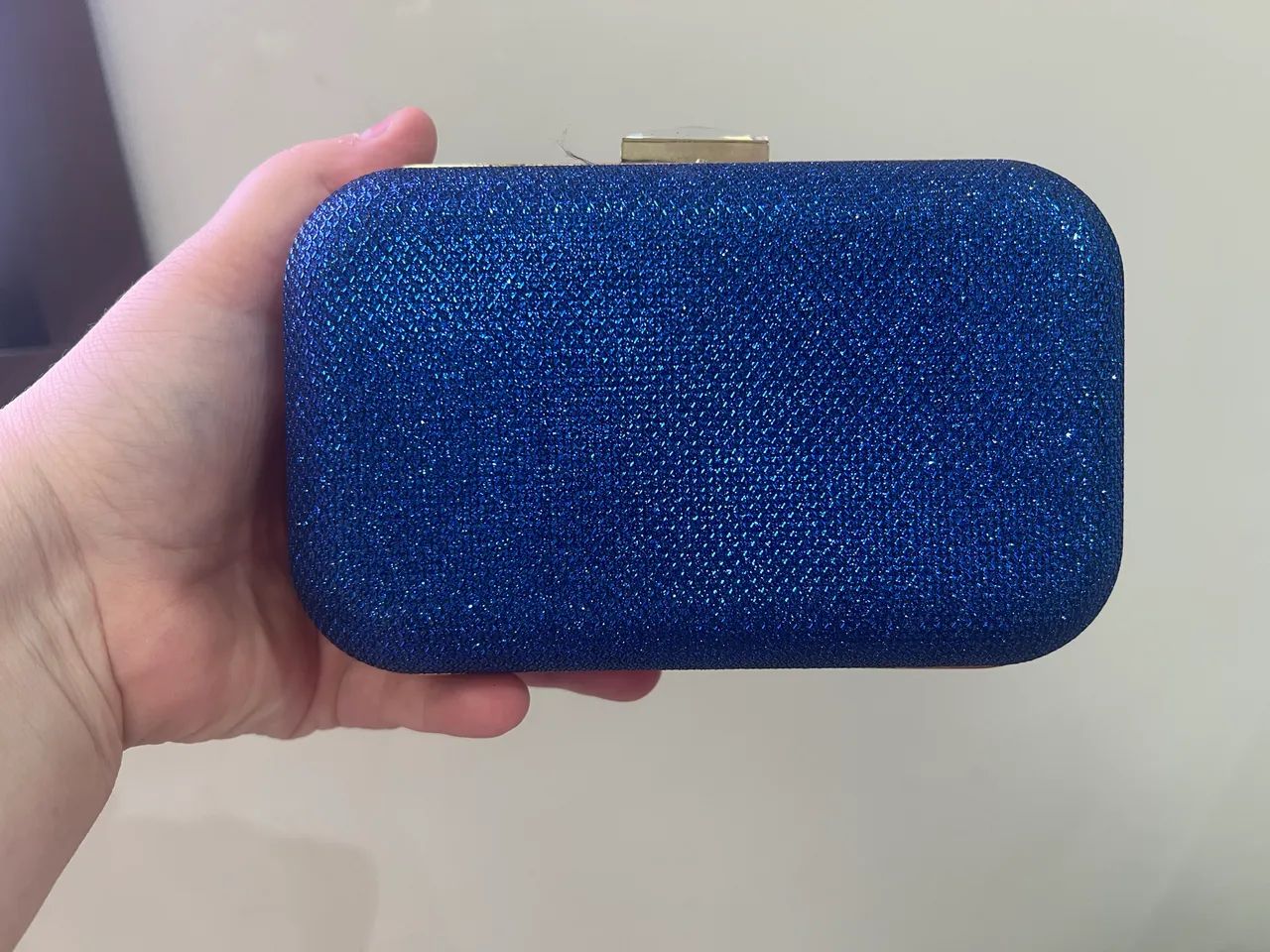 Vendo bolsa de festa azul - Foto 3