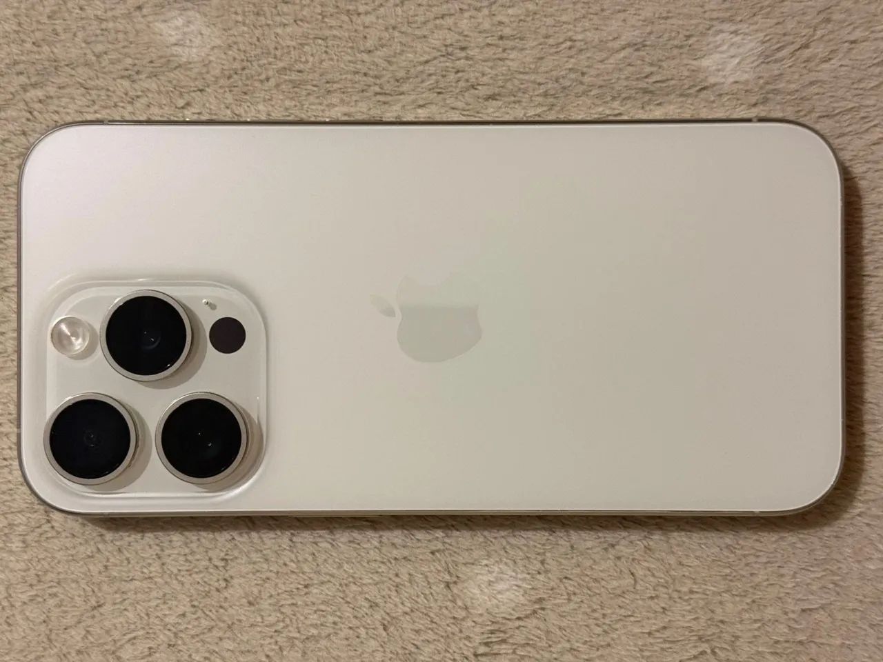 iPhone 15 Pro 128GB Branco ? Sem Marcas de Uso | Bateria 81%