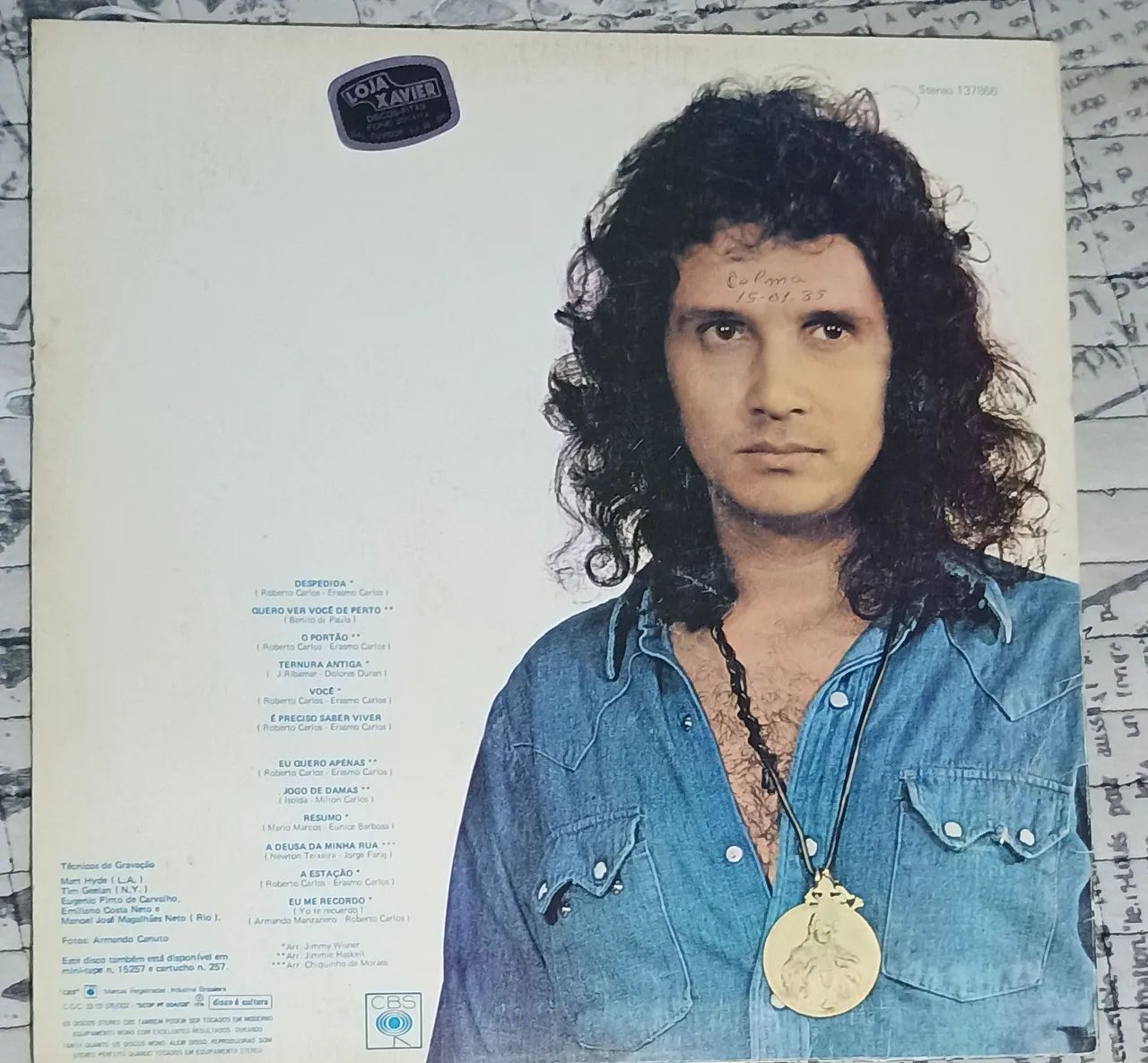 LP Roberto Carlos (1974) Original CBS - Vinil Antigo - Foto 2