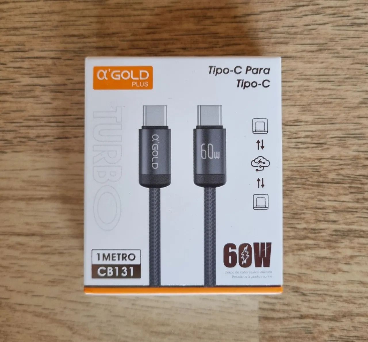 Cabo USB C duplo C