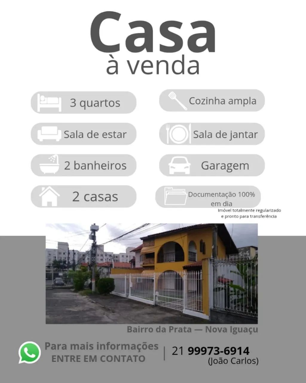 Vende-se Casa Pronta Para Morar 