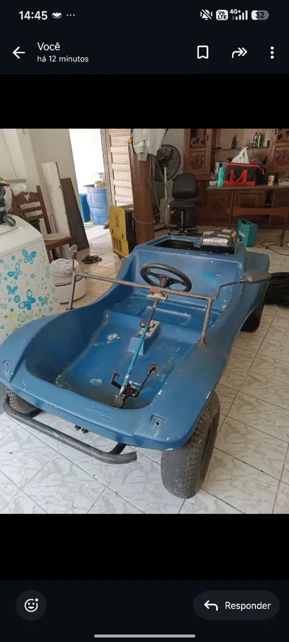 Mini Buggy fapinha funcionando  - Foto 2