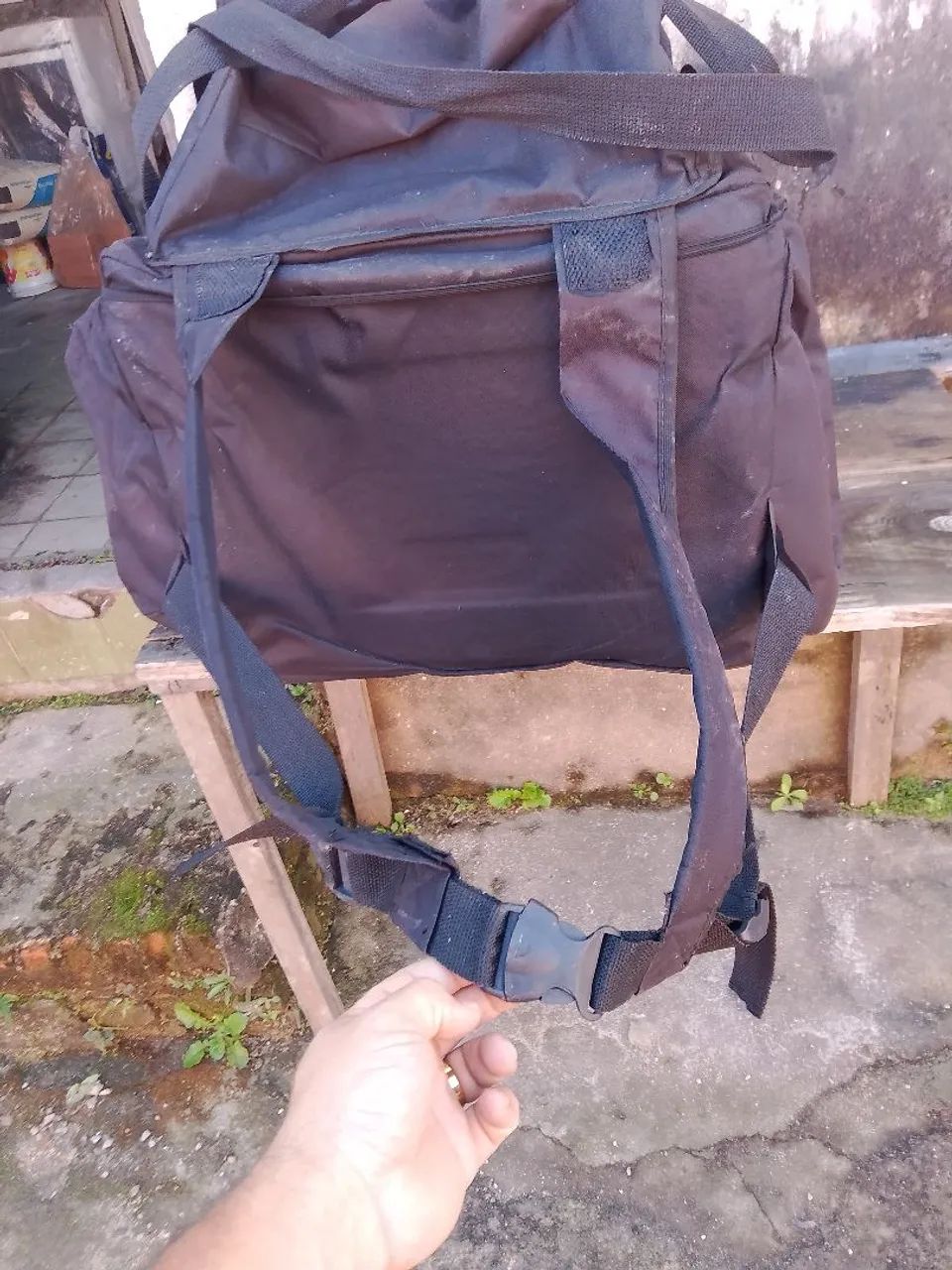 Mochila bag térmica pra entregar delivery  - Foto 4
