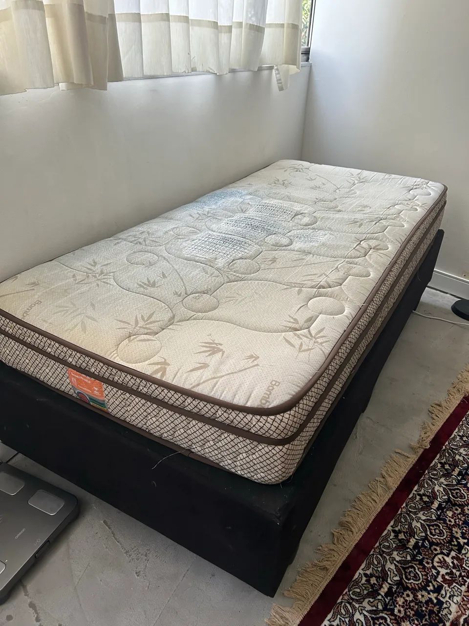 Cama box solteiro com colchão espuma  - Foto 4