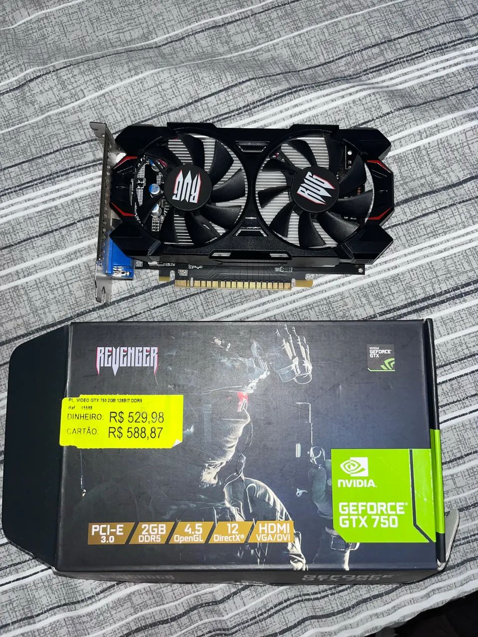 GTX 750 zero bala 